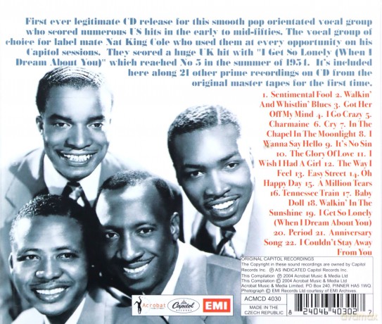 Four Knights: Oh Baby! Best Of Volume 1 1951-1954 [CD]