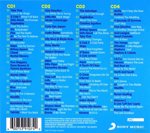 Pop Explosion - Cant Get Enough! [4CD]