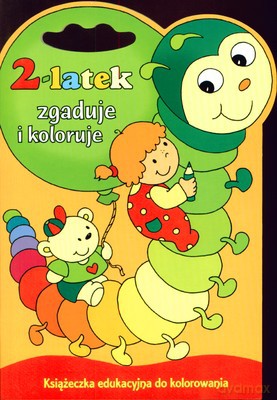2-latek zgaduje i koloruje [KSIĄŻKA]
