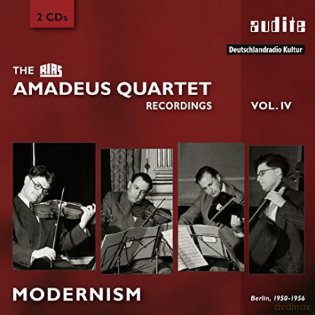 Amadeus Quartet: Recordings - Vol 4 - Modernism [2CD]