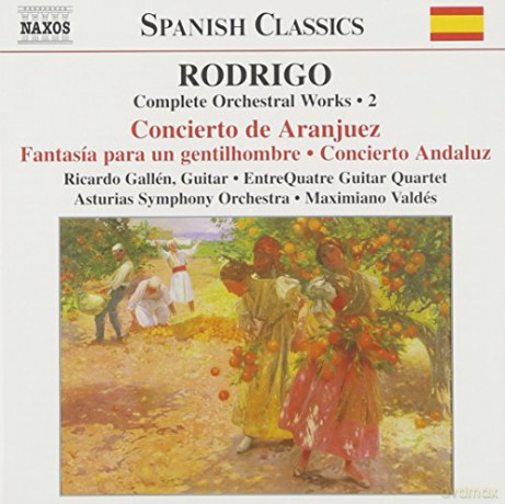 Gallenasturias Sovaldes: Rodrigocomplete Orchestral Works 2 [CD]