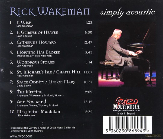 Rick Wakeman: Simply Acoustic [CD]