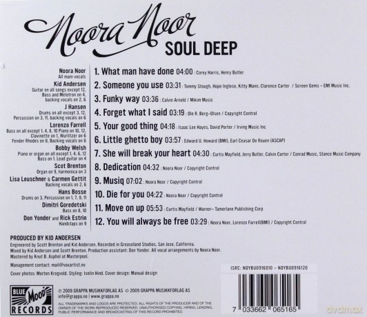 Noora Noor: Soul Deep [CD]