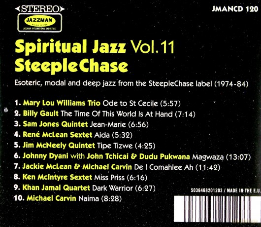 Spiritual Jazz 11: Steeplechase [CD]