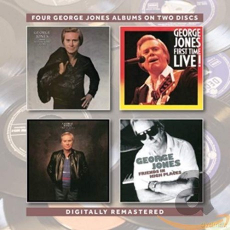 George Jones: Still The Same Ole Me / First Time Live! / One Woman Man / Friends In High Places [2CD]