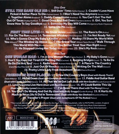 George Jones: Still The Same Ole Me / First Time Live! / One Woman Man / Friends In High Places [2CD]