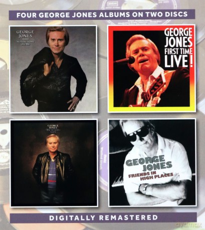 George Jones: Still The Same Ole Me / First Time Live! / One Woman Man / Friends In High Places [2CD]