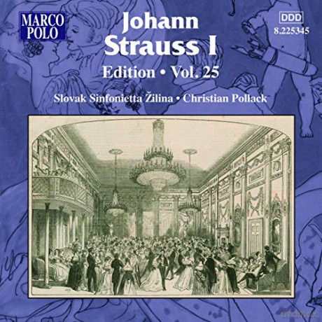 Slovak Sinf Zilinapollack: Strauss I Edition Vol 25 [CD]