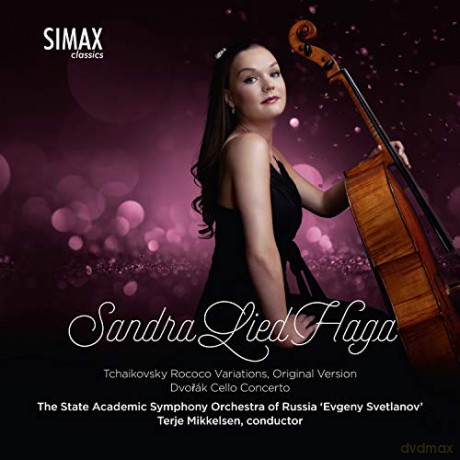 Sandra Lied Haga: Tchaikovsky: Variations On A Rococo Theme. Original Version. Dvorak: Concerto For Cello And Orchestra In B Minor. Op.104 B.191 [CD]