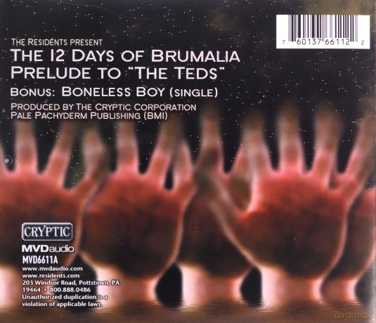 Residents: The 12 Days Of Brumalia [CD]