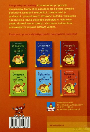 Interpunkcja na szóstkę - Barbara Włodarczyk [KSIĄŻKA]