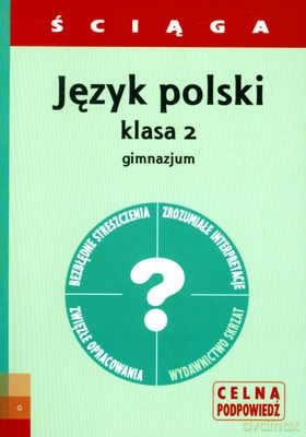 J.polski 2 gimnazjum [KSIĄŻKA]