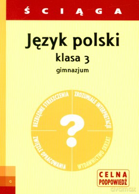 J.polski 3 gimnazjum [KSIĄŻKA]