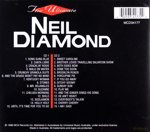 Neil Diamond: The Ultimate - 30 All Time Classics [2CD]