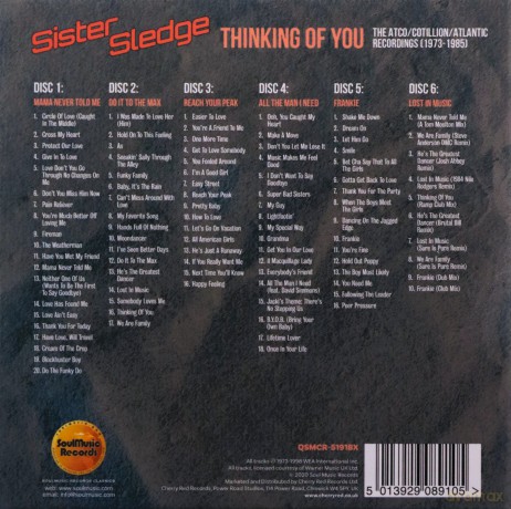 Sister Sledge: Thinking Of You - The Atco / Cotillion [6CD]