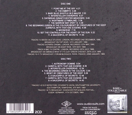 Pink Floyd: Transmissions + 1969 [CD]