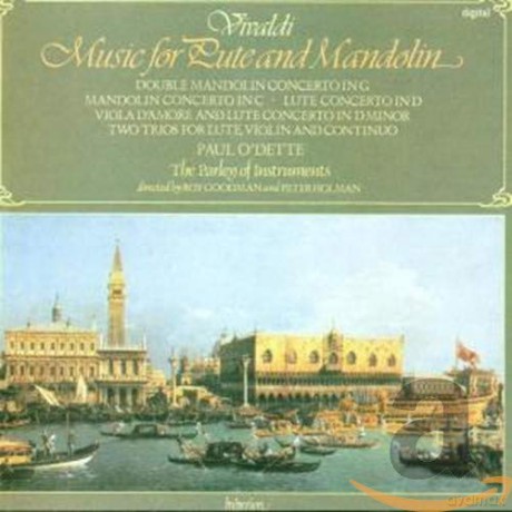 Parley Of Instrumentsgoodman: Vivaldilute Mandolin Concertos [CD]