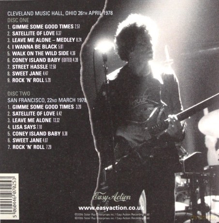 Lou Reed: Waltzing Matilda Love Has Gone Away [2CD]