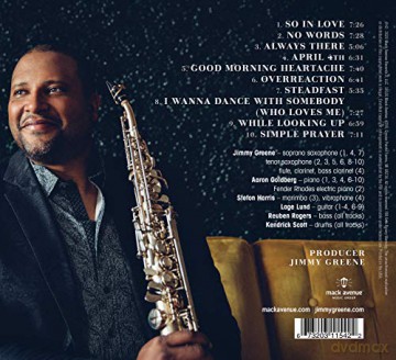 Jimmy Greene: While Looking Up [CD]
