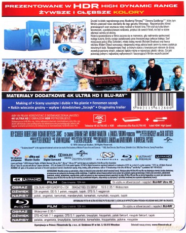 Szczęki (steelbook) [Blu-Ray 4K]+[Blu-Ray]