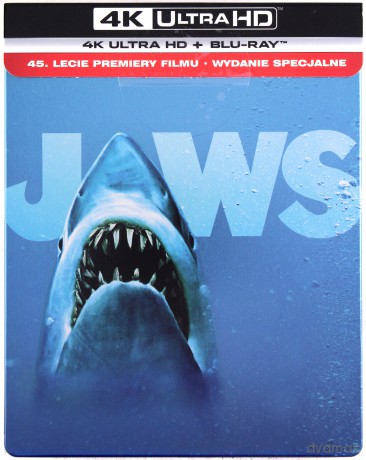 Szczęki (steelbook) [Blu-Ray 4K]+[Blu-Ray]