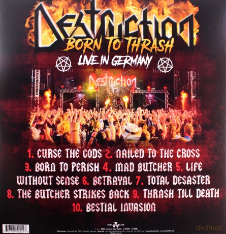 Destruction: Born To Thrash Live in Germany [2xWinyl]