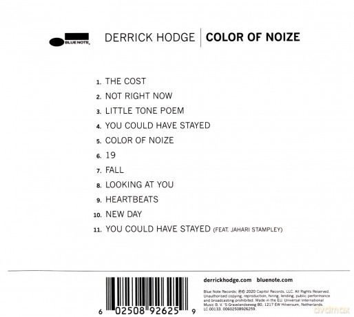 Derrick Hodge: Color Of Noize [CD]