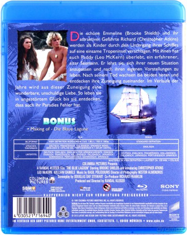 The Blue Lagoon (Błękitna laguna) [Blu-Ray]