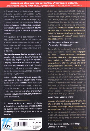 Ekstremalne przywództwo. Elitarne taktyki Navy SEALs w zarządzaniu - Jocko Willink, Leif Babin [KSIĄŻKA]
