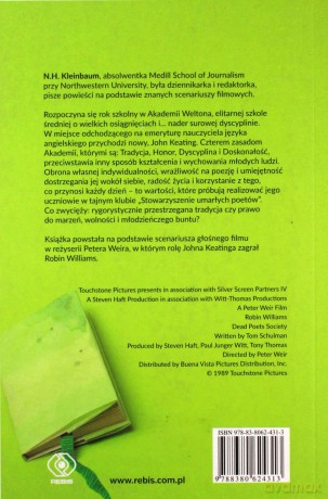 Stowarzyszenie umarłych poetów - N.H. Kleinbaum [KSIĄŻKA]