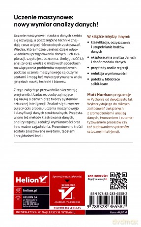 Uczenie maszynowe w Pythonie. Leksykon kieszonkowy - Matt Harrison [KSIĄŻKA]
