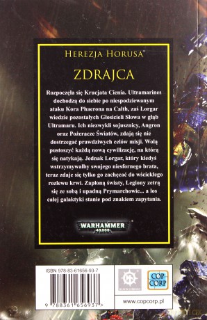 Zdrajca. Krew dla boga krwi. Herezja Horusa - Aaron Dembski-Bowden [KSIĄŻKA]