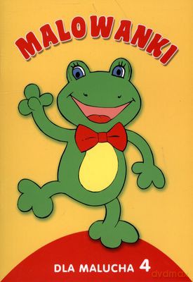 Malowanki dla malucha 4 żabka [KSIĄŻKA]