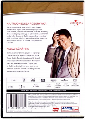 Columbo 15: Najtrudniejsza rozgrywka [DVD]