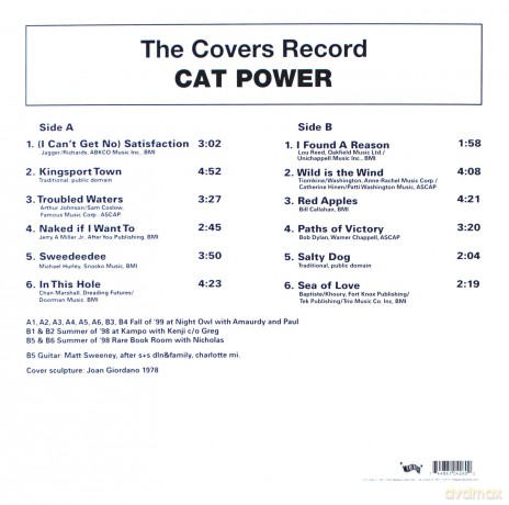 Cat Power: Covers Record [Winyl]