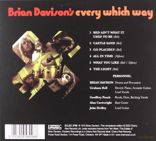 Brian Davisons Every Which Way: Every Which Way (50th Anniversary Remastered) [CD]
