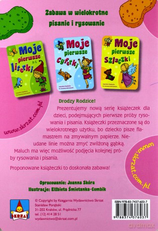 Moje pierwsze literki ł-z (książeczka zmywalna) [KSIĄŻKA]