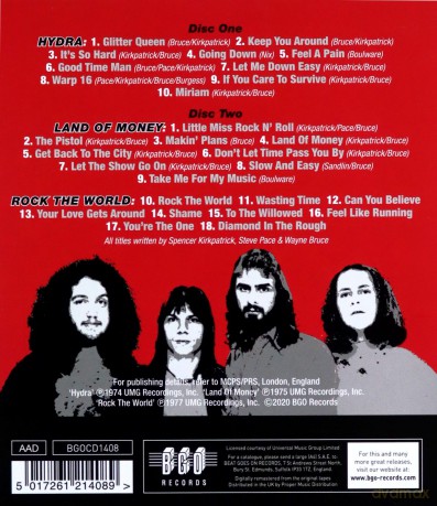 Hydra: Hydra / Land Of Money / Rock The World [2CD]
