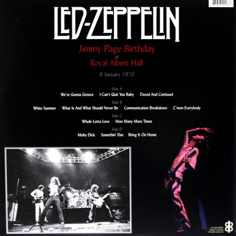Led Zeppelin: Jimmy Page Birthday At The Royal Albert Hall 9 January 1970 [2xWinyl]