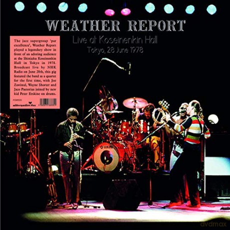 Weather Report: Live At Shinjuku Koseinenkin Hall. Tokyo. Japan. June 28. 1978 [2xWinyl]