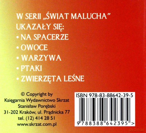 Owoce - rozkładanka [KSIĄŻKA]