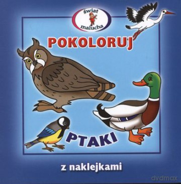 Pokoloruj - Ptaki [KSIĄŻKA]
