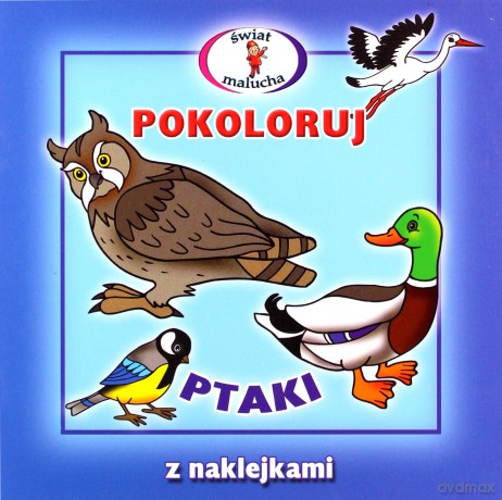 Pokoloruj - Ptaki [KSIĄŻKA]