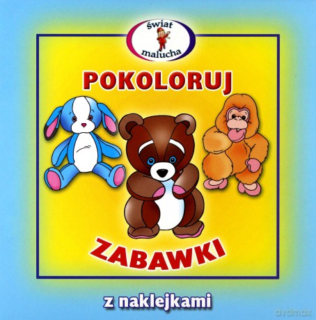 Pokoloruj - Zabawki [KSIĄŻKA]