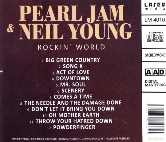 Pearl Jam: Rockin World (Feat. Neil Young) [CD]
