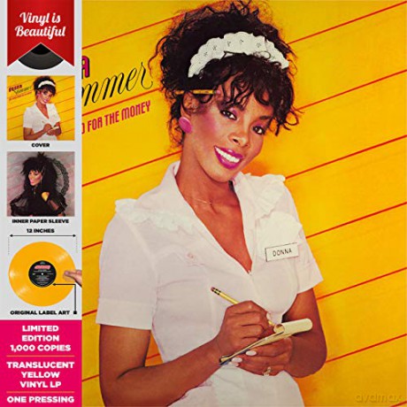 Donna Summer: She Works Hard For The Money (Yellow) [Winyl]