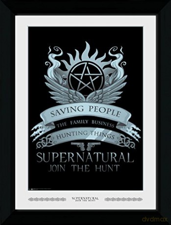 Supernatural: Supernatural Wings Framed Print [PLAKAT]