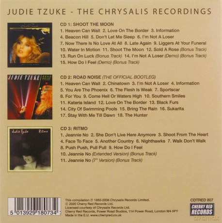 Judie Tzuke: The Chrysalis Recordings [3CD]