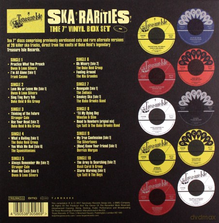 Treasure Isle Ska Rarities: The 7 Inch Vinyl Box Set [10xWinyl]