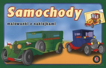Samochody 1 naklejki [KSIĄŻKA]